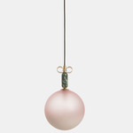 Bon Ton Marbles Pendant - Green / Pink