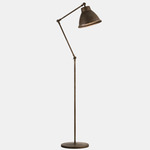 Loft Joint Floor Lamp - Antique Brass