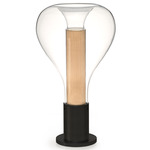 Eris Table Lamp - Matte Black / Natural Beech