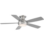 Odyssey Hugger Ceiling Fan - Brushed Nickel / Brushed Nickel