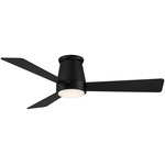 Hug Ceiling Fan with Light - Matte Black / Matte Black