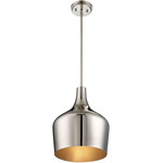 Kylie Pendant - Polished Nickel