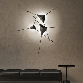 Abstract Cluster Wall / Ceiling Light Fixture