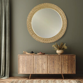 Athena Round Mirror