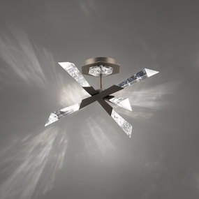 Solitude Color-Select Semi Flush Ceiling Light