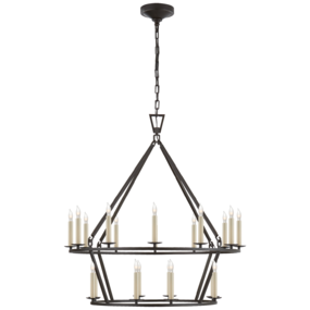 Darlana Two Tiered Ring Chandelier
