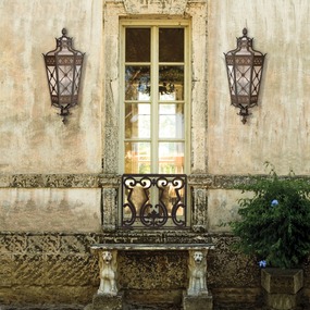 Chateau Outdoor Top Mount Wall Light