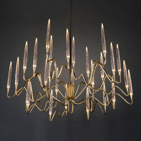 Il Pezzo 3 Round Chandelier - Overstock