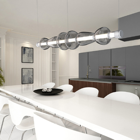 Bolla Mandrel Linear Chandelier