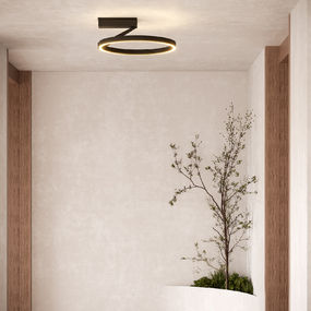 Roda Color-Select Semi Flush Ceiling Light