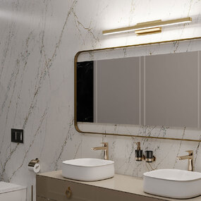 Brock Color-Select Bathroom Vanity Light
