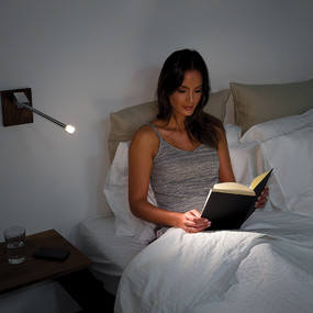 Libri Hardwired Bedside Wall Light