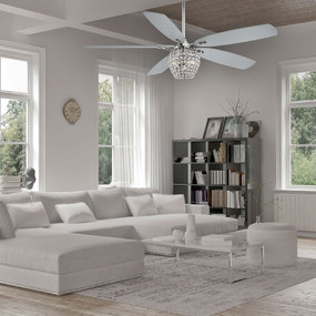 Bling Ceiling Fan with Light