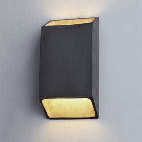 Ambiance Large Tapered Rectangle Wall Sconce