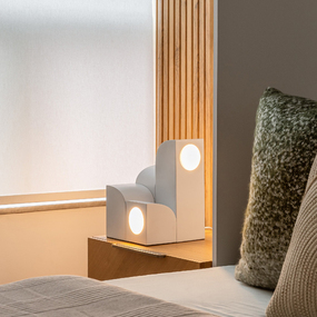 Gypsum Table Lamp