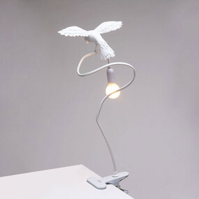 Sparrow Cruising Clamp Table Lamp w/USB