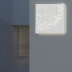 Dotwave Square Outdoor Wall Sconce