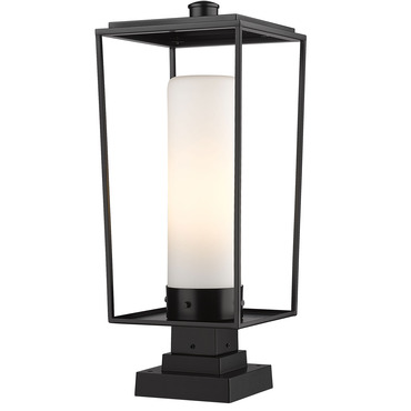 Hinkley Harbor LED Pier Mount - Satin Black - 2576SK-LV