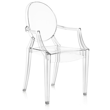 KARTELL - SEDIA TRASPARENTE, LOU LOU GHOST, 2853/B4