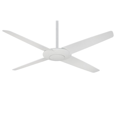 Pancake Ceiling Fan by Minka Aire | F738-WHF