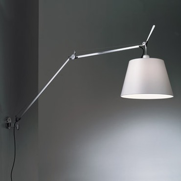 Tolomeo Mini Wall Light with J Bracket by Artemide, TOL1125