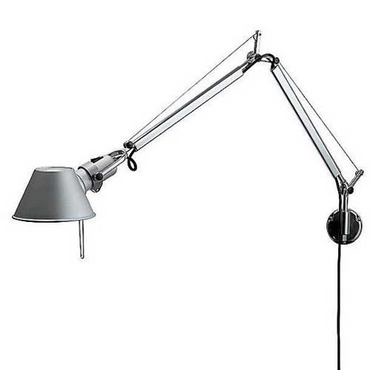 Tolomeo Mini Wall Light with J Bracket by Artemide, TOL1125