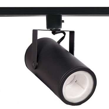 WAC Lighting LTK-703-BK L Series 1 Light 120 Black Track Head Ceiling Light  in L Track