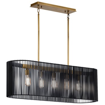 Modern Forms Chaos 61W Aged Brass 31-Light LED Chandelier - #55R36