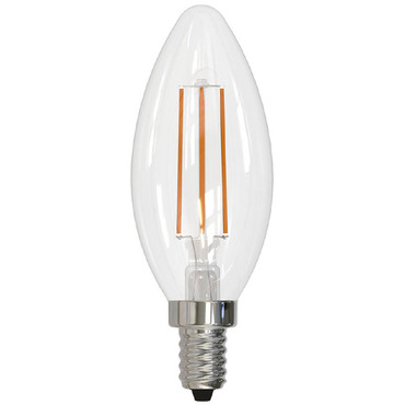 10W 120V R7s Long 3000K Clear LED Bulb by Bulbrite at