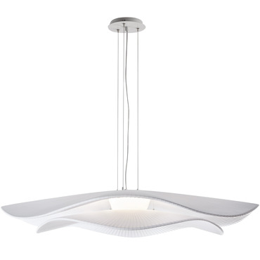 Bover Mediterrania 1-Tier Pendant, White, 33801215054U