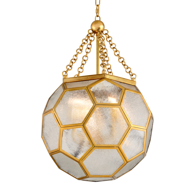 Hexsation Pendant by Corbett Lighting