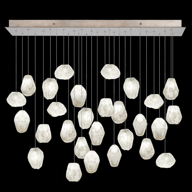 Natural Inspirations Quartz Linear Pendant by Fine Art Handcrafted Lighting