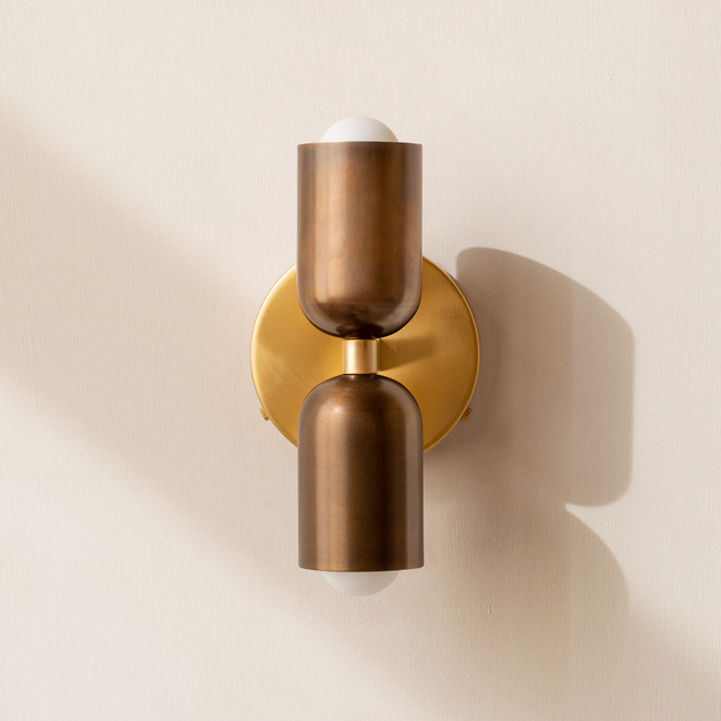 Brass Up Down Wall Sconce by In Common With