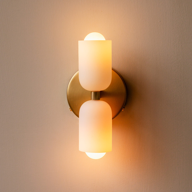 Glass Up Down Wall Sconce by In Common With