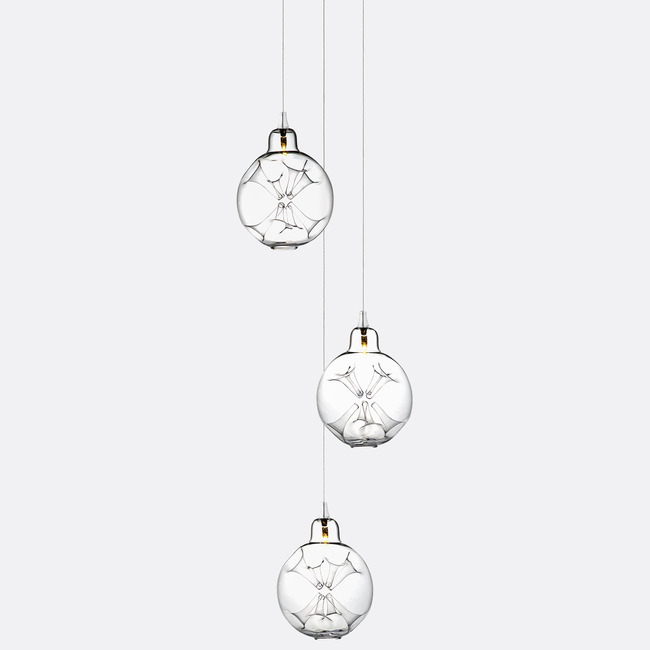 Cloud Round Multi-Light Chandelier by Shakuff