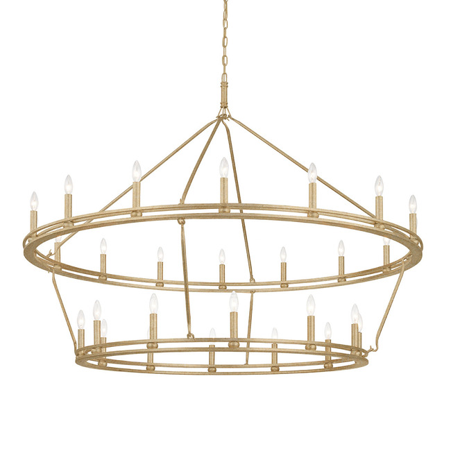 Sutton Double Chandelier by Troy Lighting