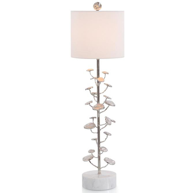 Nickel Plated Slim Table Lamp by John-Richard