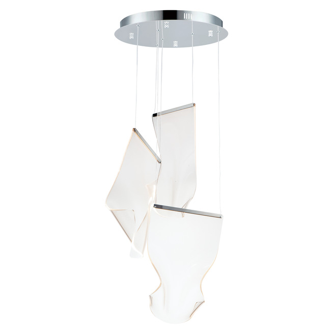 Rinkle Round Multi Light Pendant by Et2