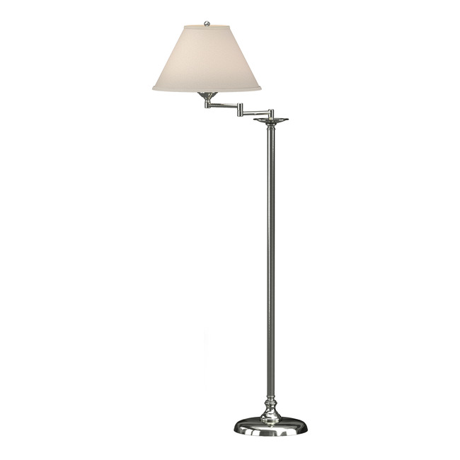 Simple Lines Swing Arm Floor Lamp by Hubbardton Forge