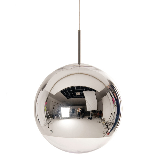 Mirror Ball LED Pendant by Tom Dixon