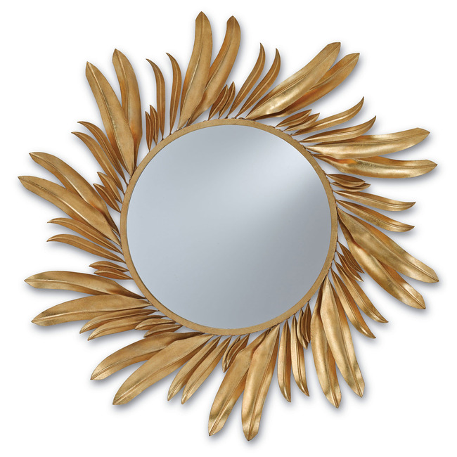 Folium Mirror by Currey and Company