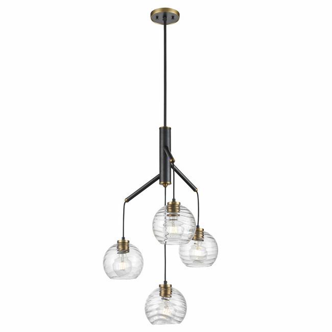 Tropea 4Lt Pendant by DVI Lighting