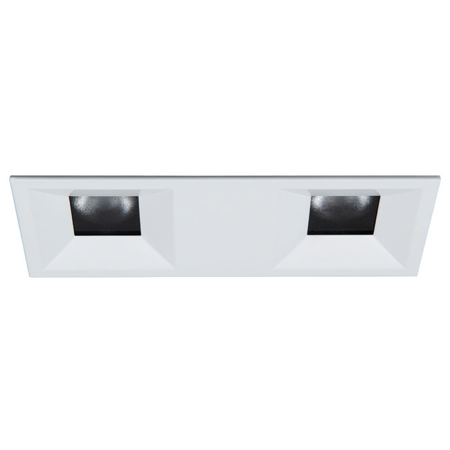 Ocularc Multiples 2IN SQ 2-Light Bevel with Trim by WAC Lighting