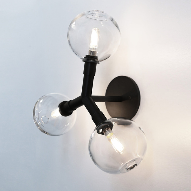 Stem 3X Wall Sconce / Ceiling Light by SkLO