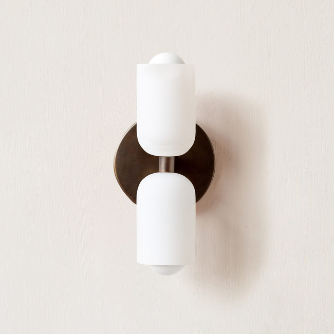 Glass Up Down Slim Wall Sconce by In Common With