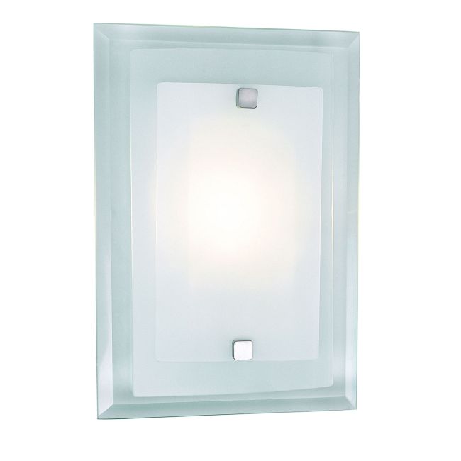 Beveled Rectangle Wall Sconce by Trans Globe