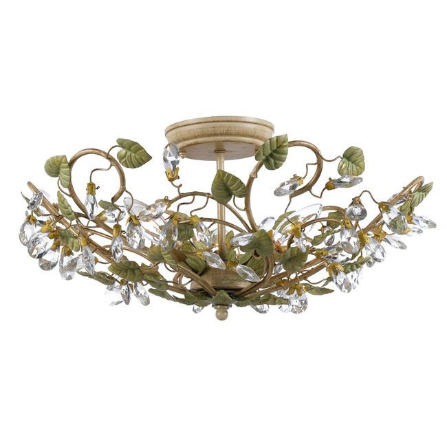 Josie Ceiling Semi Flush Light Fixture by Crystorama