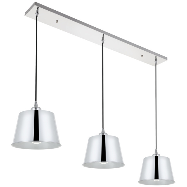 Nota Linear Multi Light Pendant by Elegant Lighting