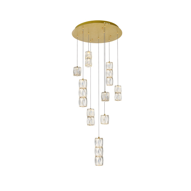 Polaris Multi Light Pendant by Elegant Lighting