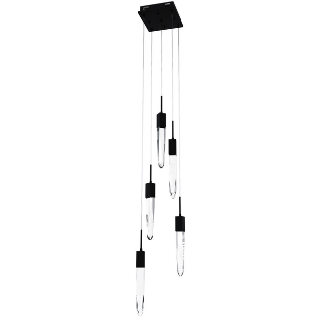 Aspen 5LT Square Multi Light Pendant by Avenue Lighting